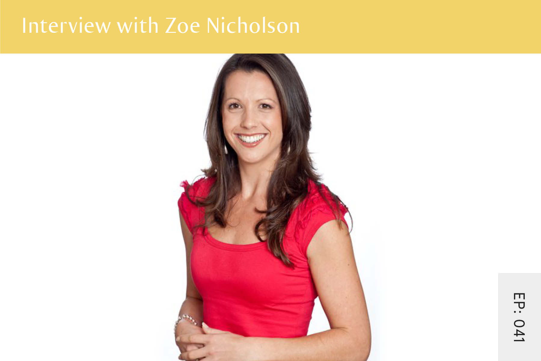 041: Interview with Zoe Nicholson - Seven Health: Eating Disorder Recovery and Anti Diet Nutritionist