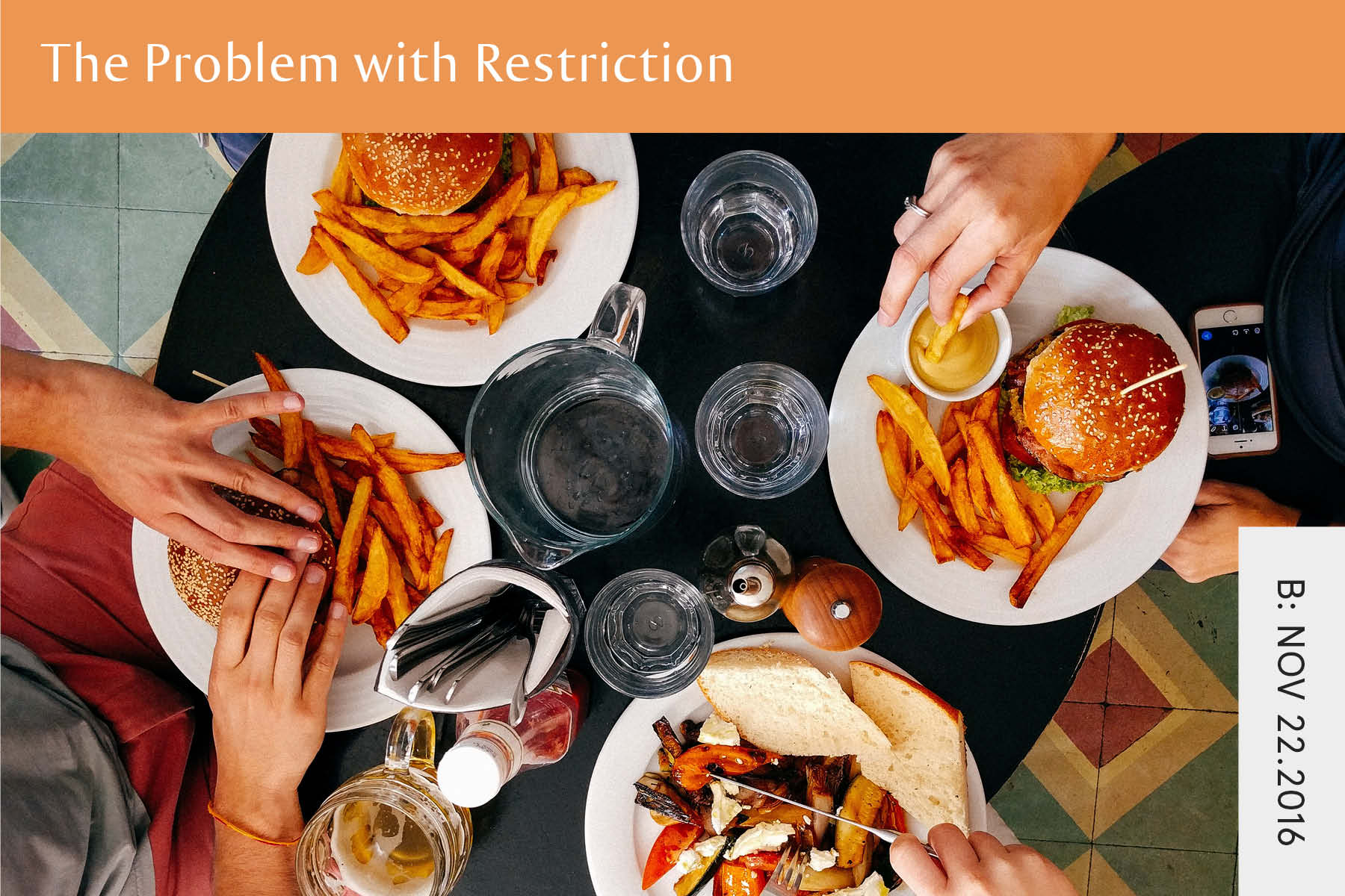 The Problem With Restriction - Seven Health: Eating Disorder Recovery and Anti Diet Nutritionist