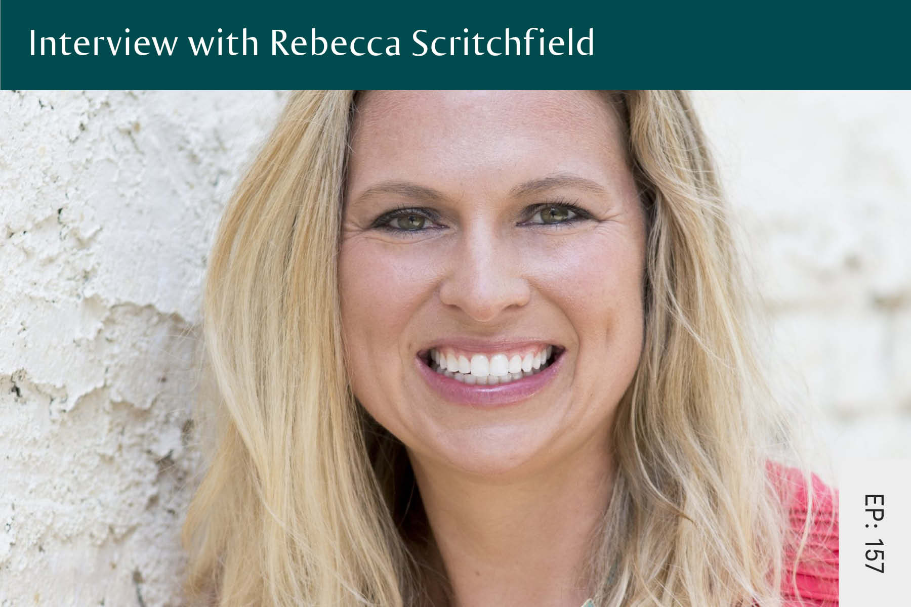 157: Interview with Rebecca Scritchfield - Seven Health: Eating Disorder Recovery and Anti Diet Nutritionist