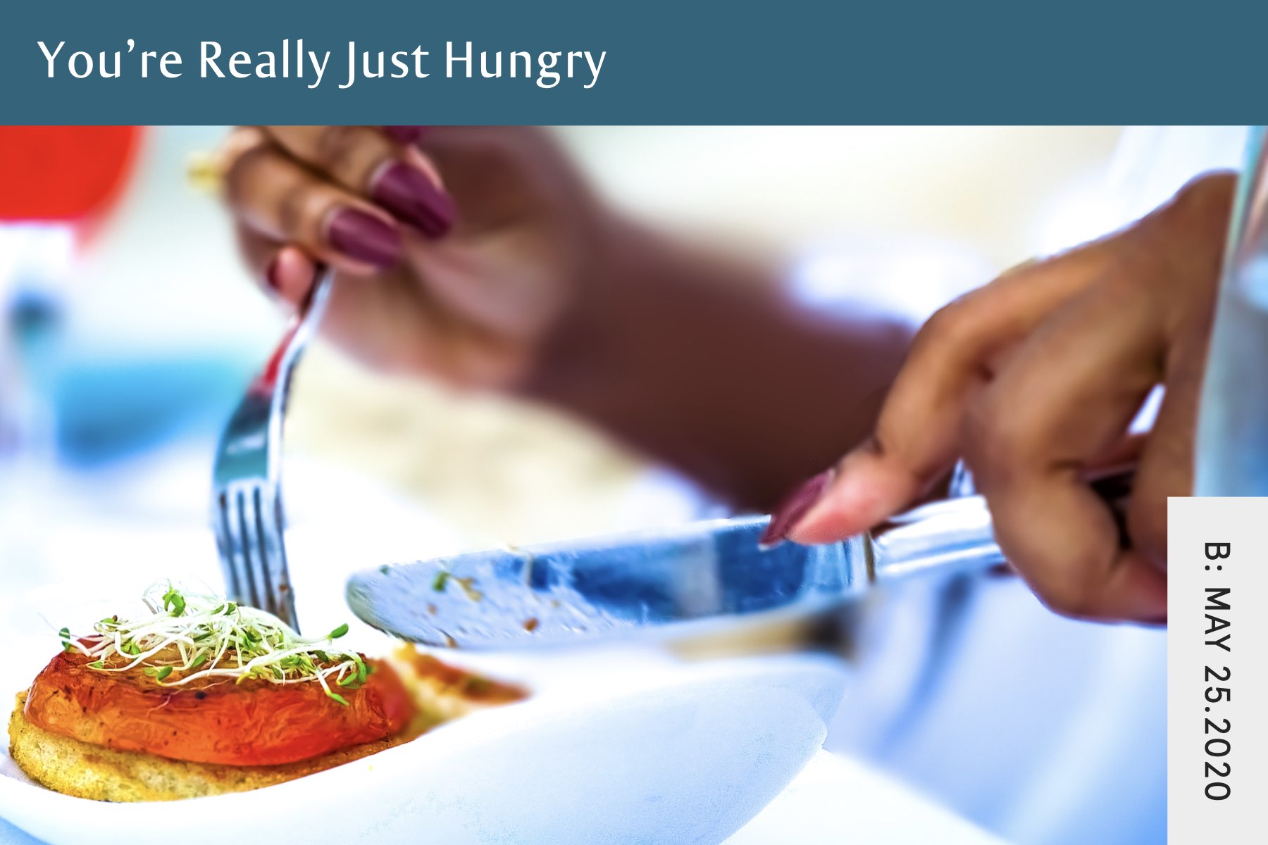 You’re Really Just Hungry - Seven Health: Eating Disorder Recovery and Anti Diet Nutritionist
